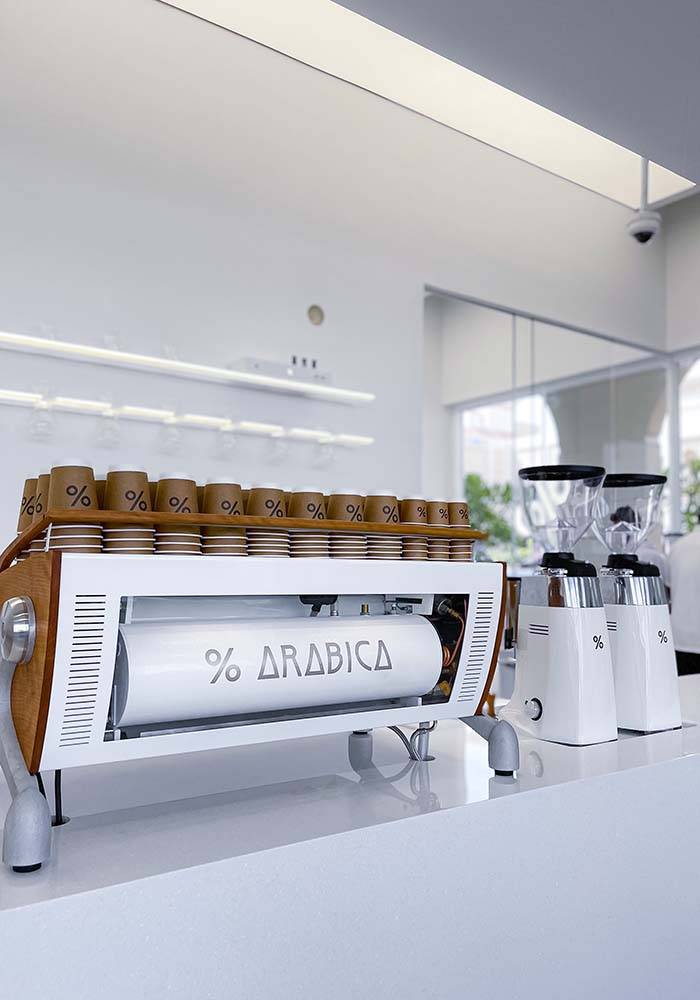 Arabica Coffee Shop in Andalus By Al Seef Resort and Spa