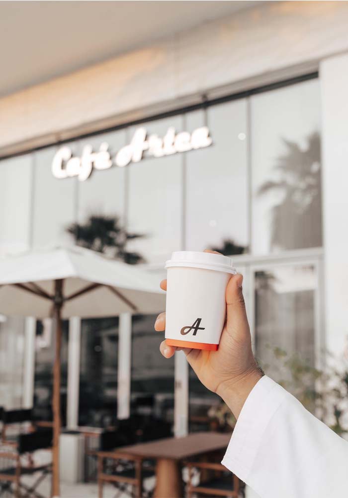 Cafe Artea in Al Seef