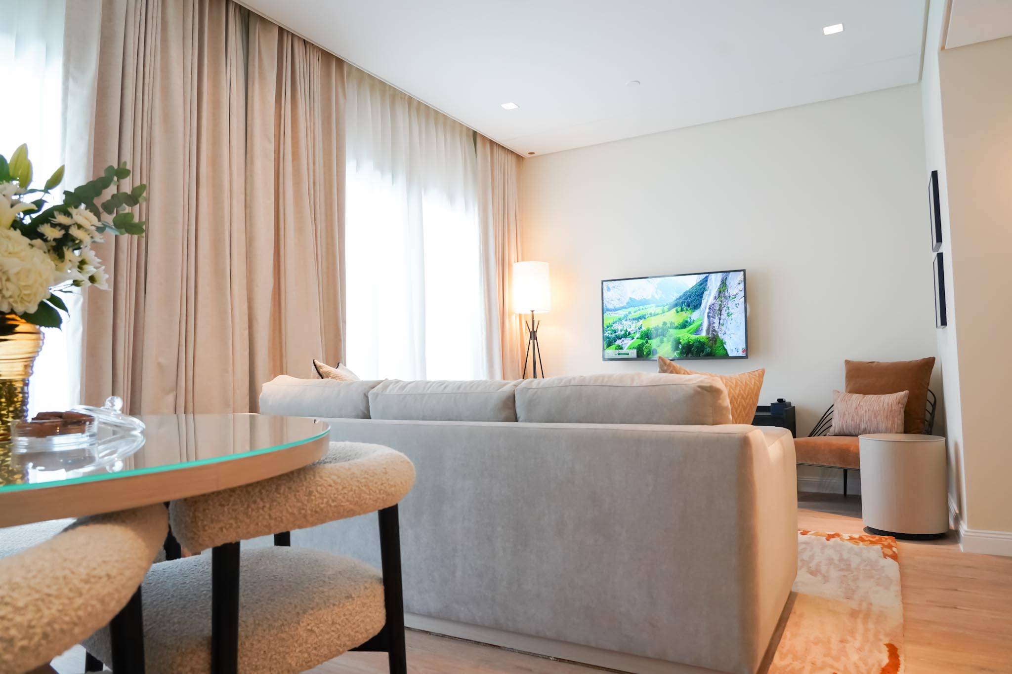 Livingroom in Andalus By Al Seef Resort and Spa