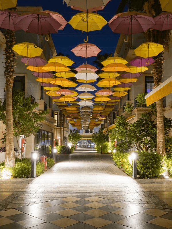 Andalus By Al Seef Resort and Spa - Umbrella Street