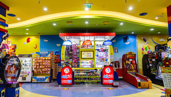 Kids Play Area in Al Seef Village Mall