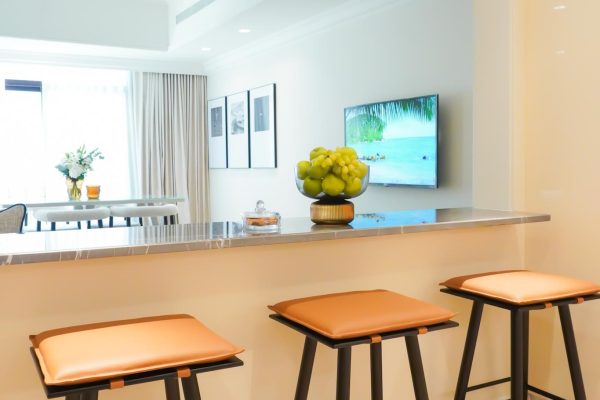 TV in a Room in Andalus By Al Seef Resort and Spa