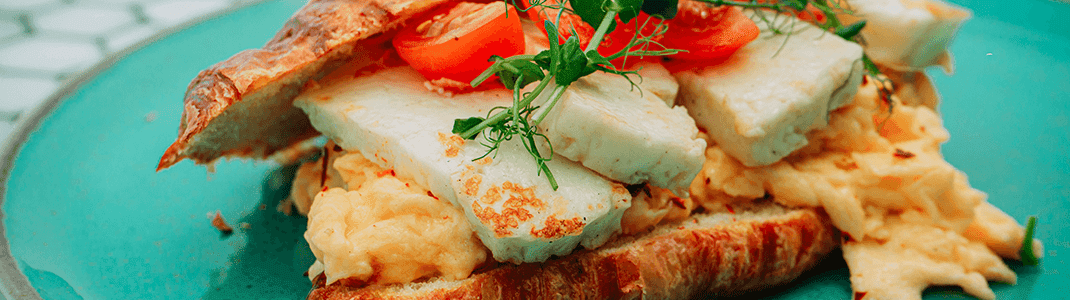 A baked food from sandersons restaurant