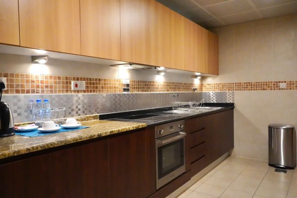 Kitchen in Andalus By Al Seef Resort and Spa